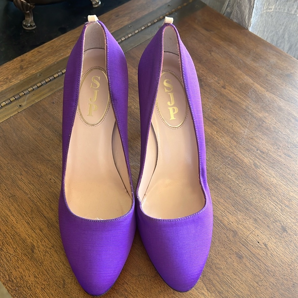 SJP purple heels